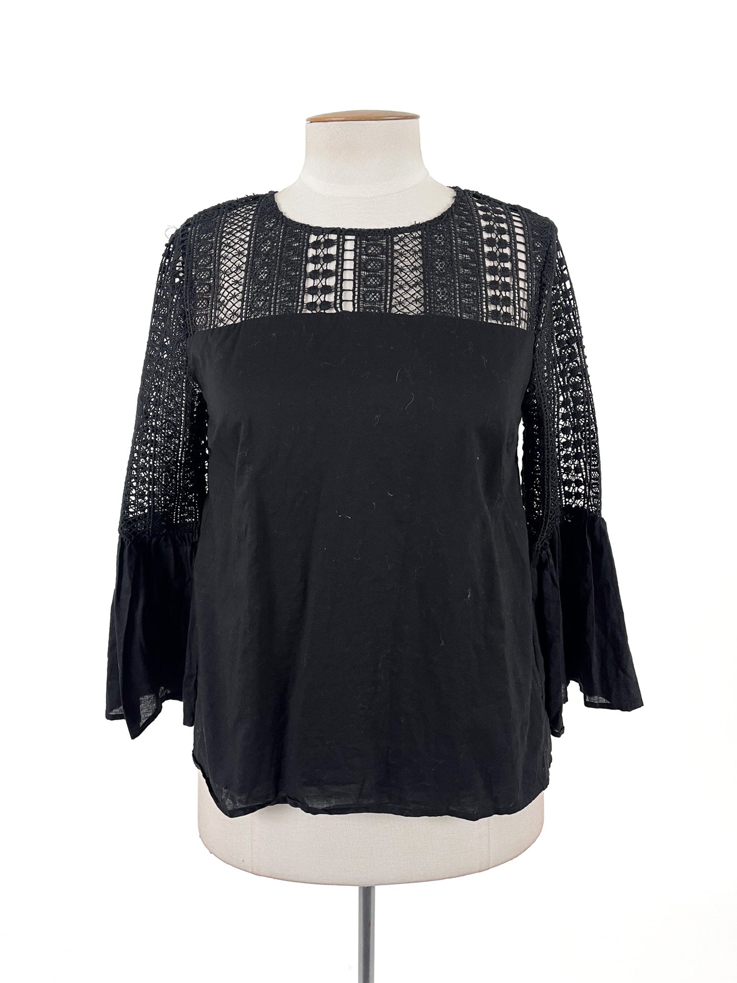 Decjuba | Black Casual Top | Size 10