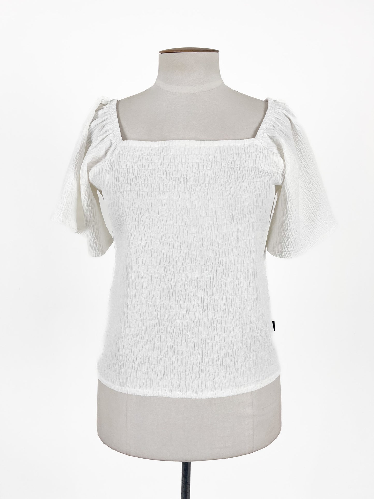 KILT | White Casual Top | Size 10