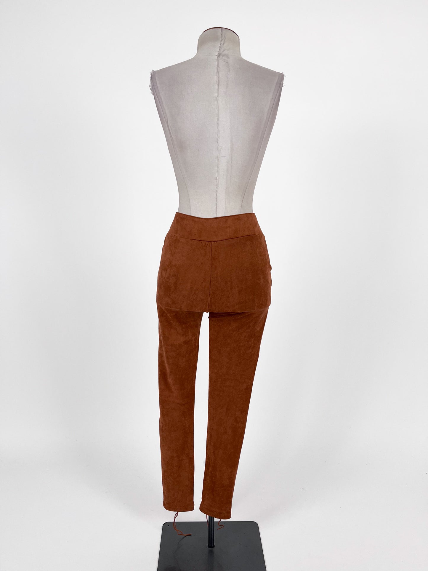 Runaway the Label | Brown Stretchy Pants | Size XS