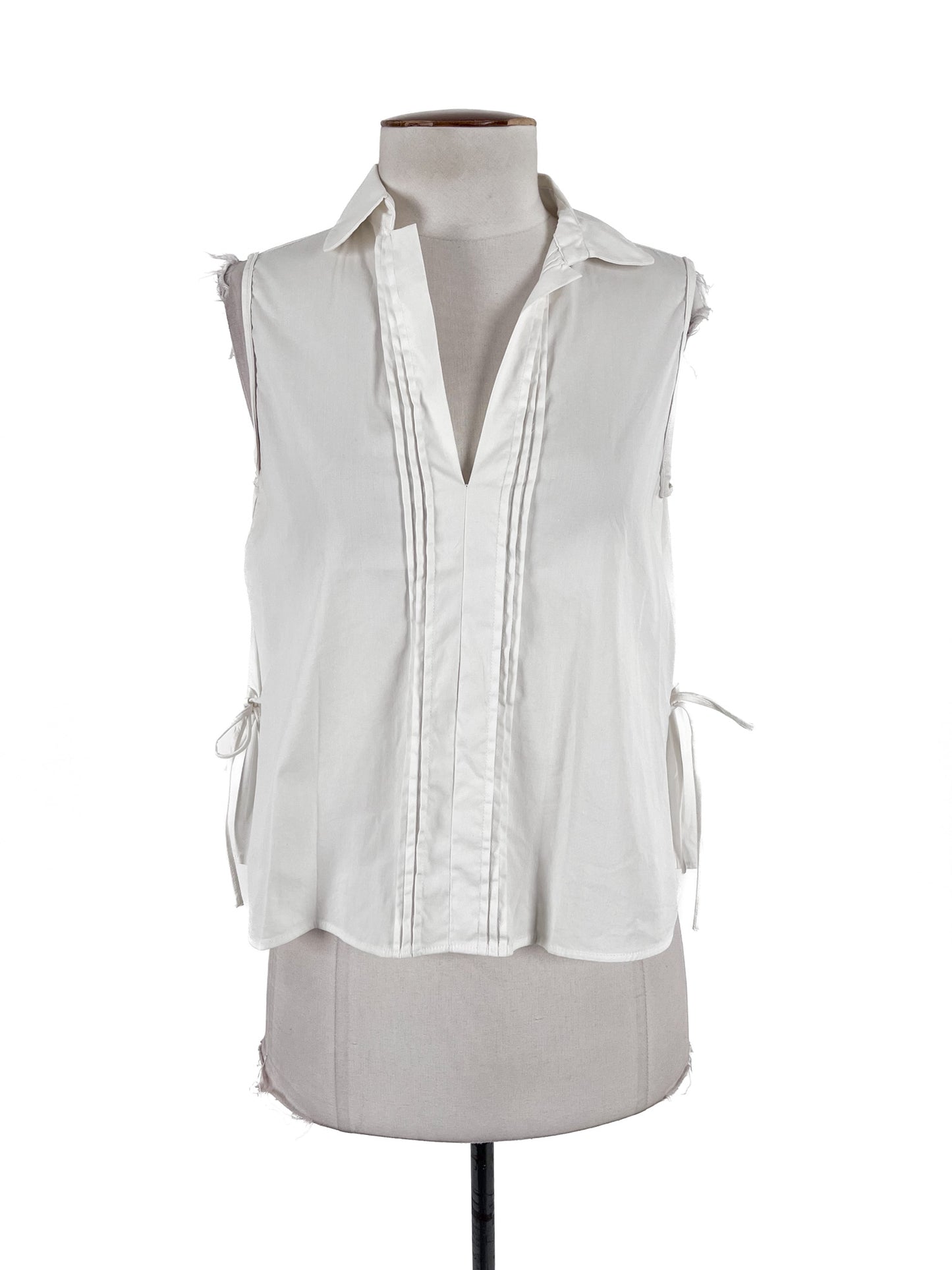 Zara | White Casual/Workwear Top | Size XS