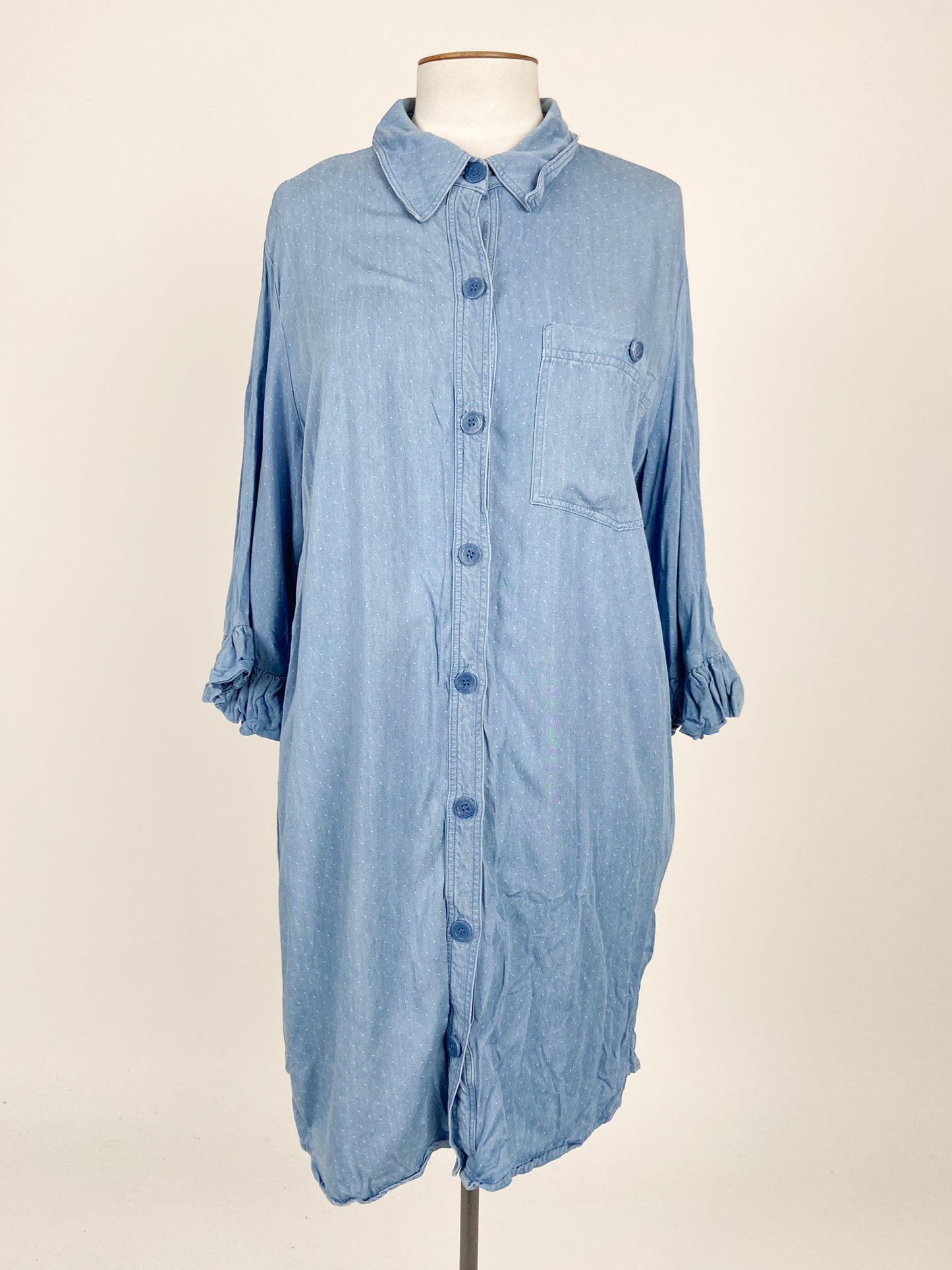 Obus | Blue Casual/Cocktail Dress | Size 12