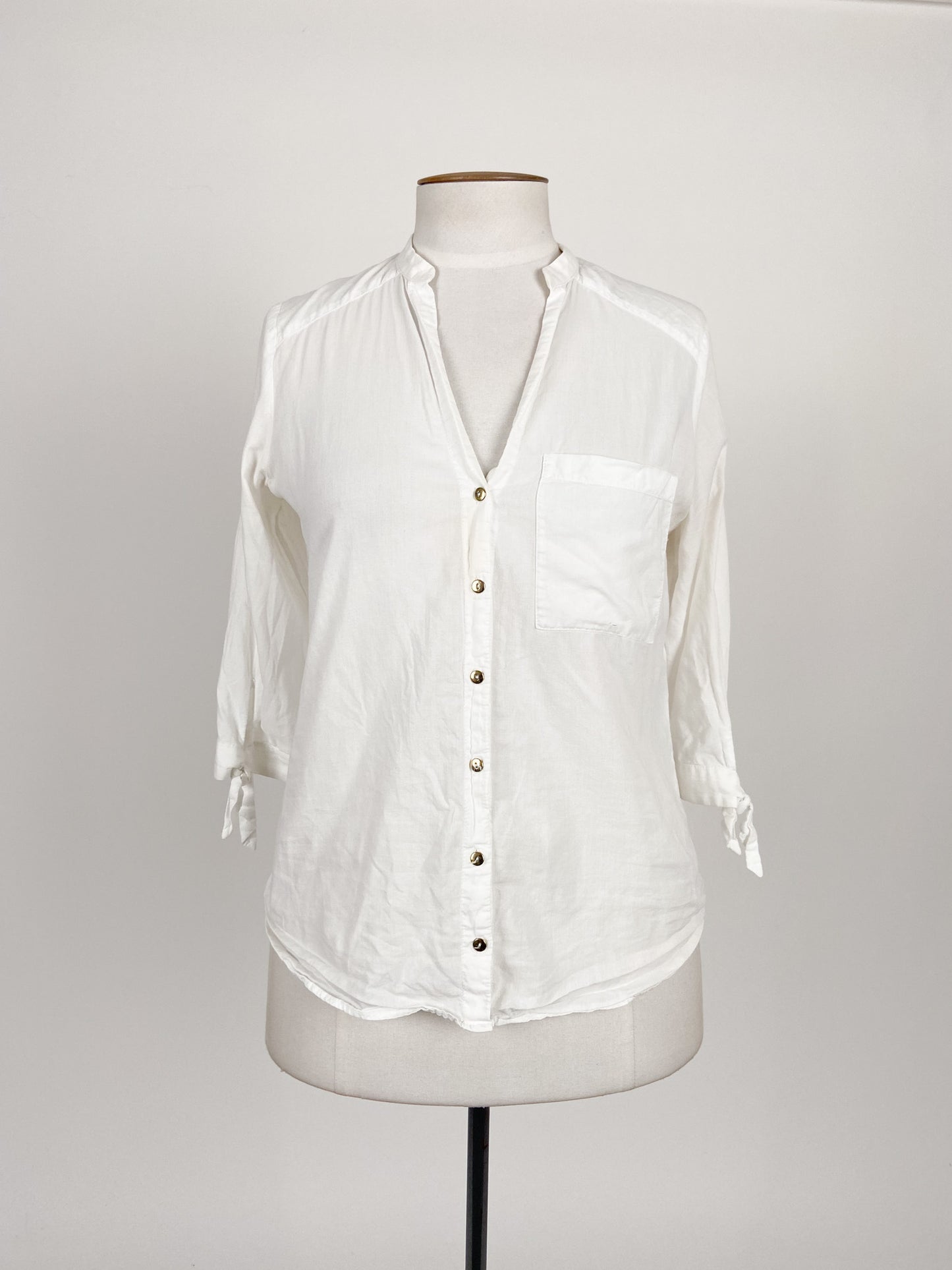 Zara | White Casual Top | Size XS