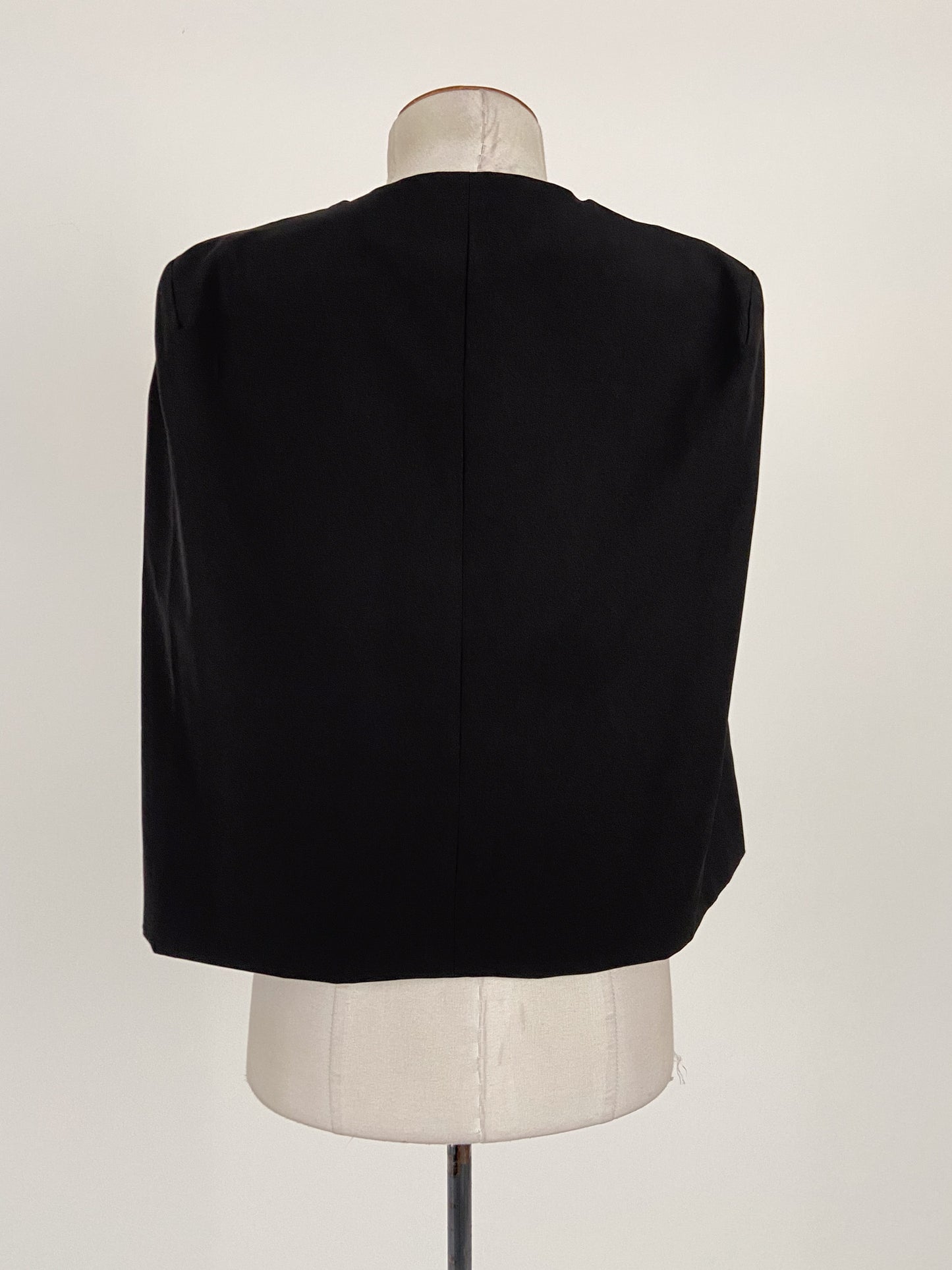 Mirrou | Black Workwear Jacket | Size 8