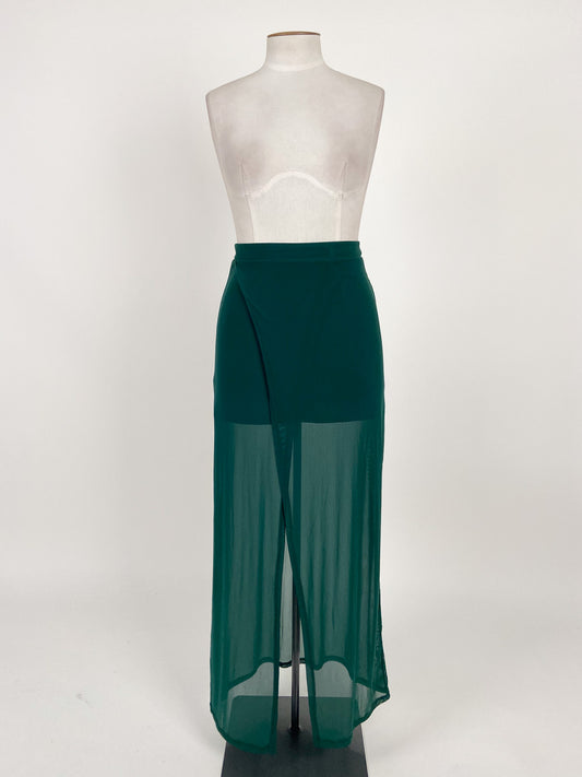 Showpo | Green Cocktail Skirt | Size 12