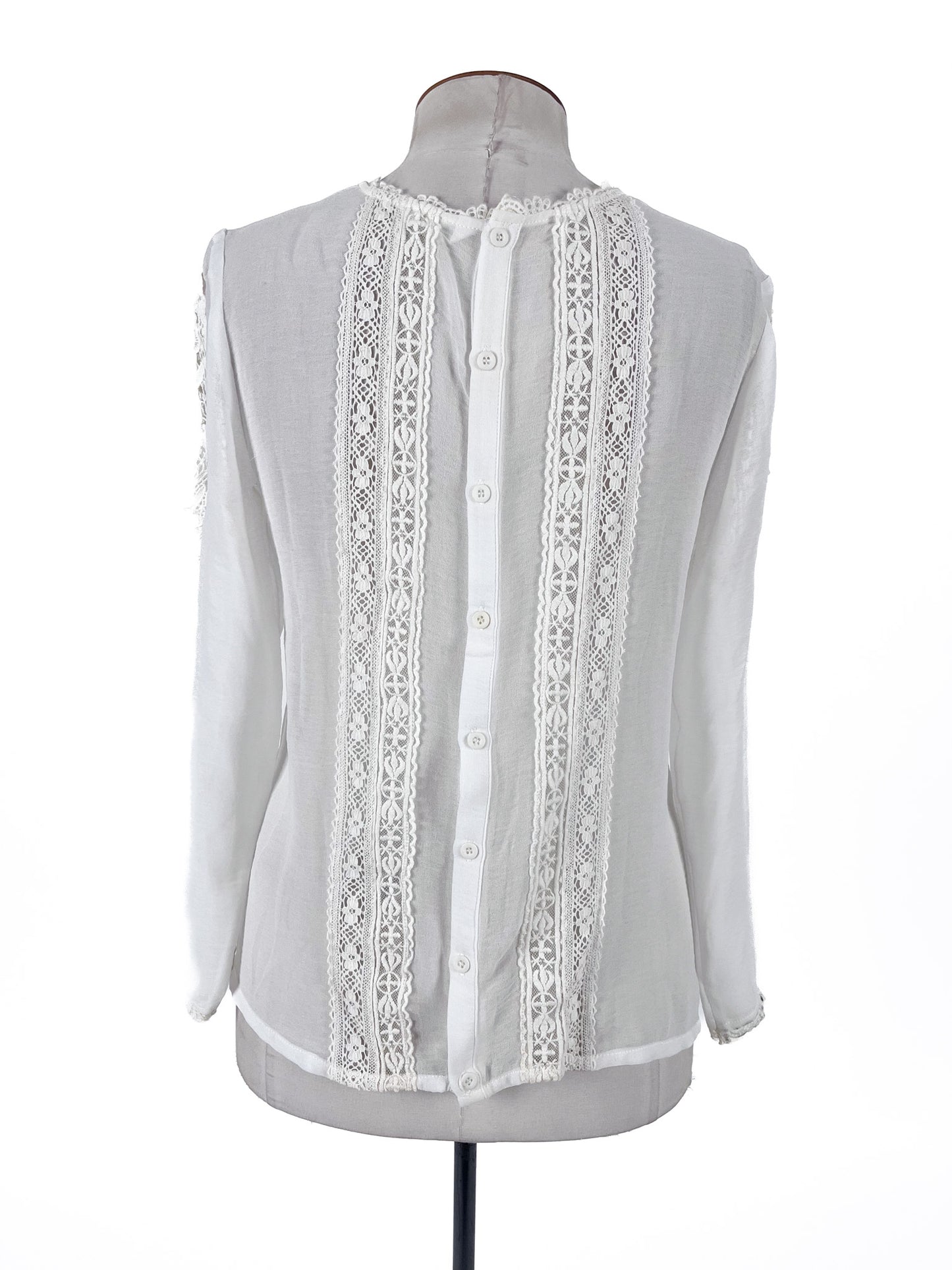 Tara by Motion | White Casual/Workwear Top | Size M