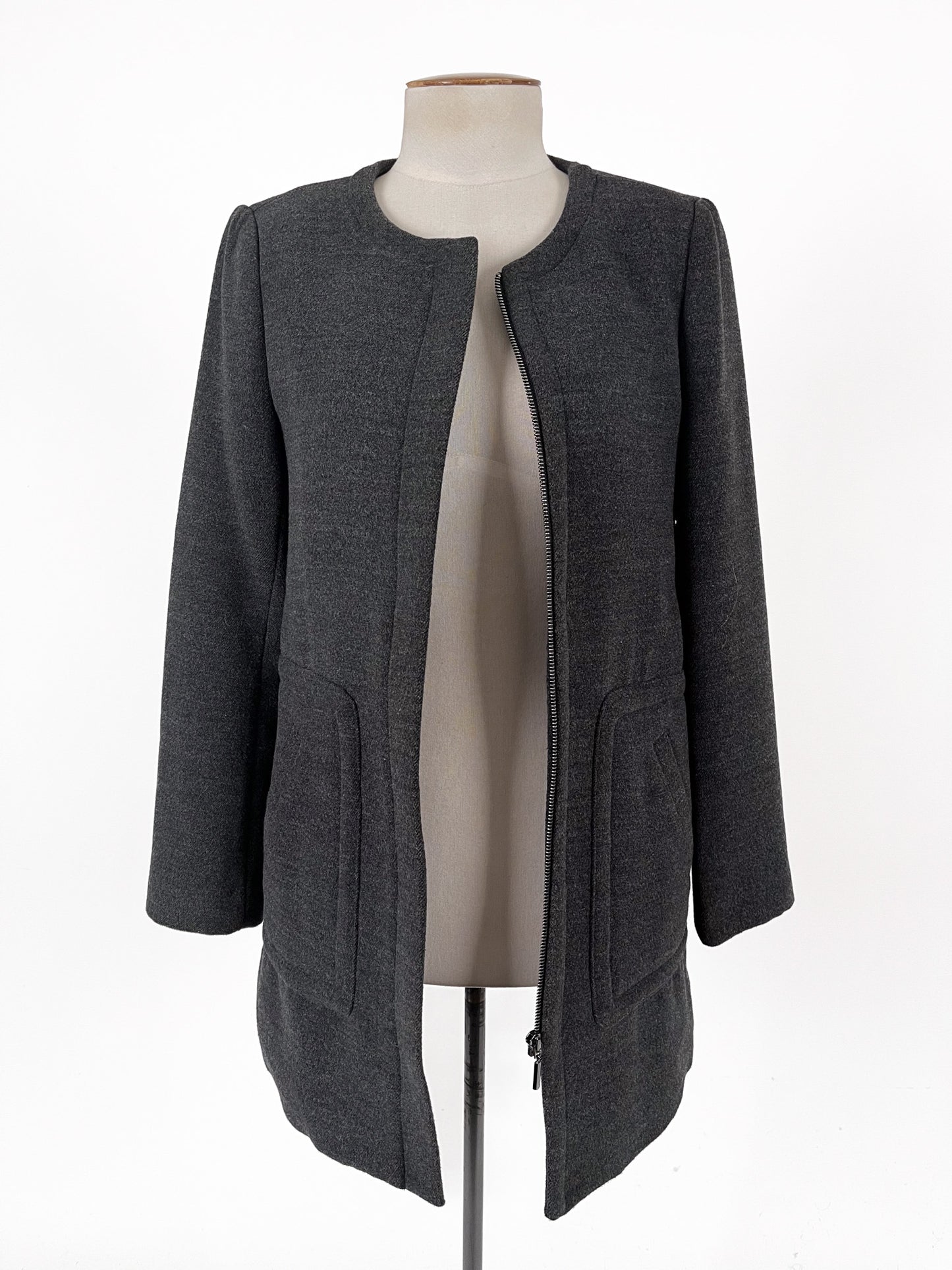 Jacqui.E | Grey Casual/Workwear Coat | Size 6