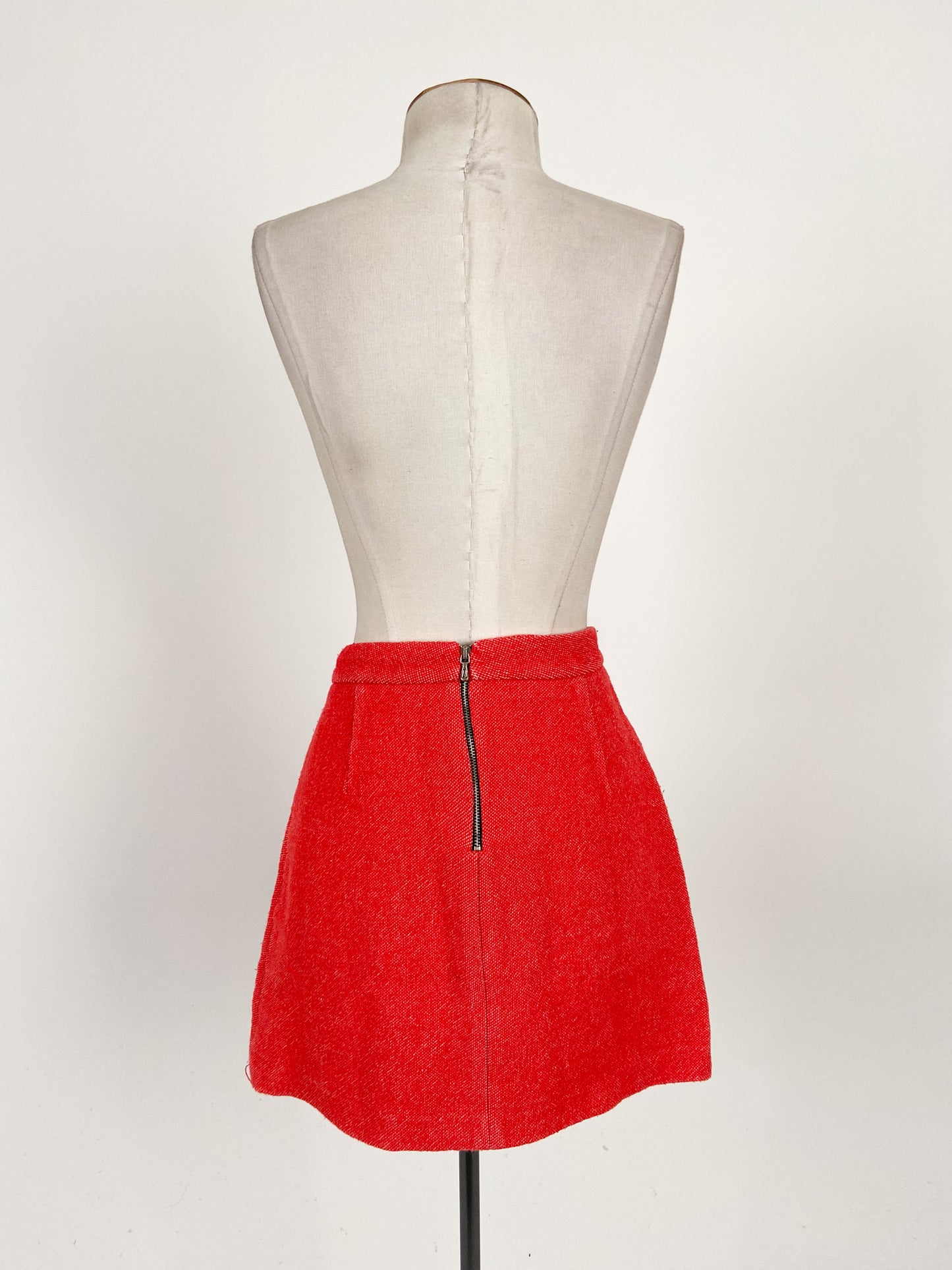Zara | Red Casual Skirt | Size S