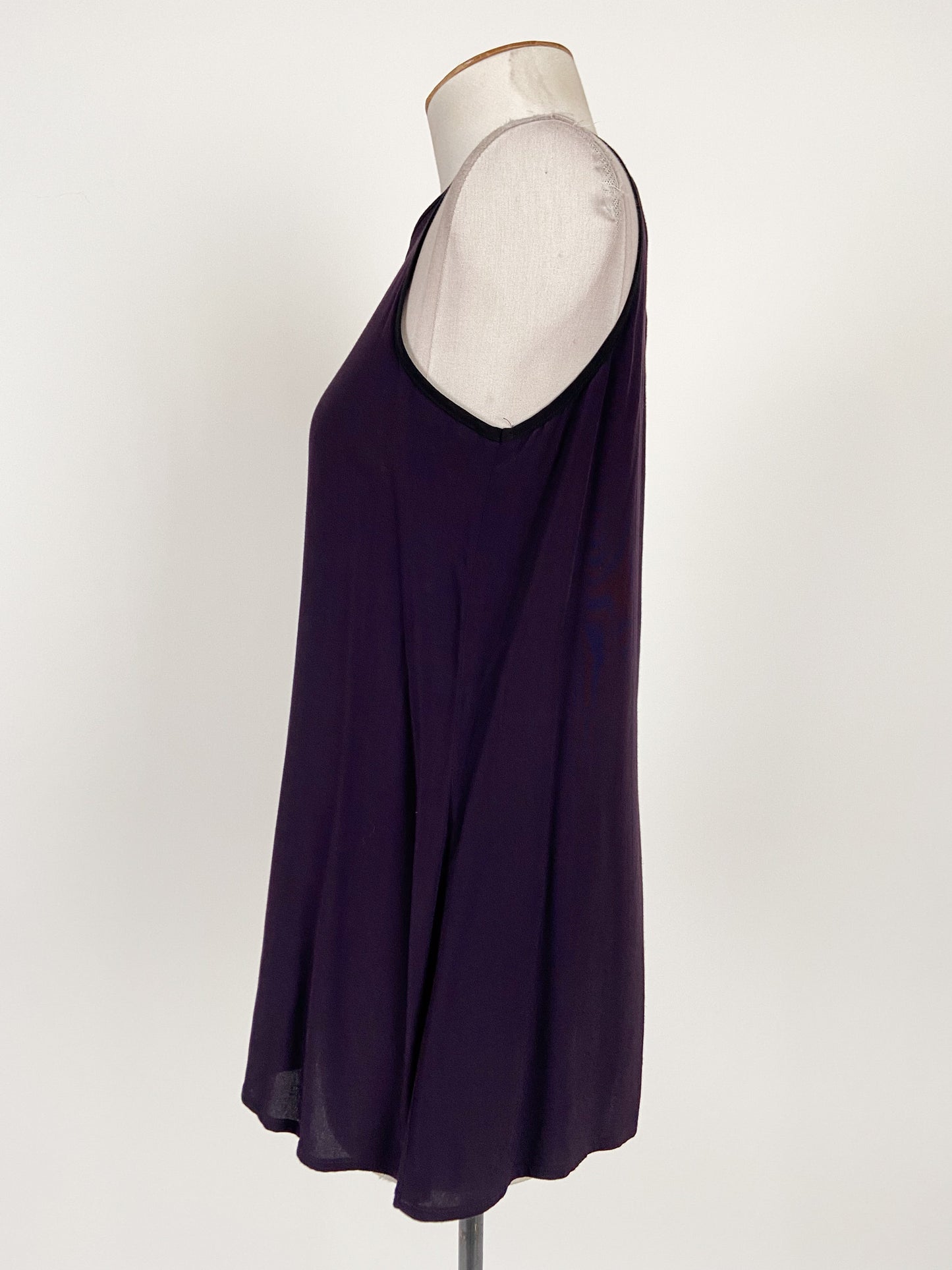 CUE | Purple Workwear Top | Size 6