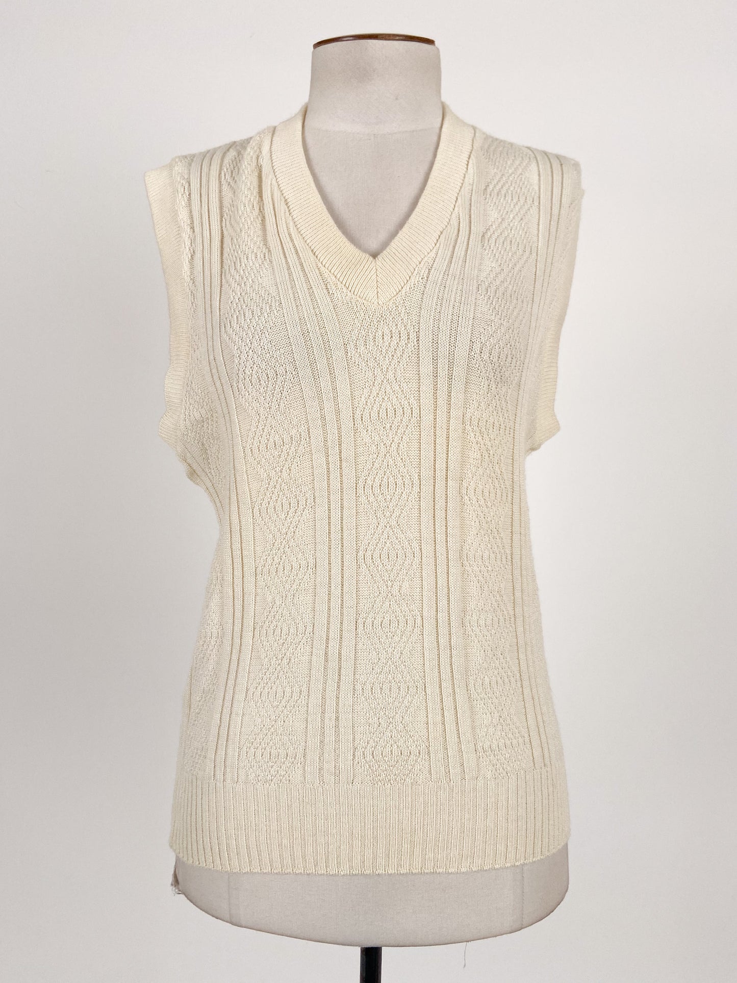 Manawatu | White Casual Top | Size M